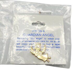Guardian Angel Lapel Pin New Old Stock